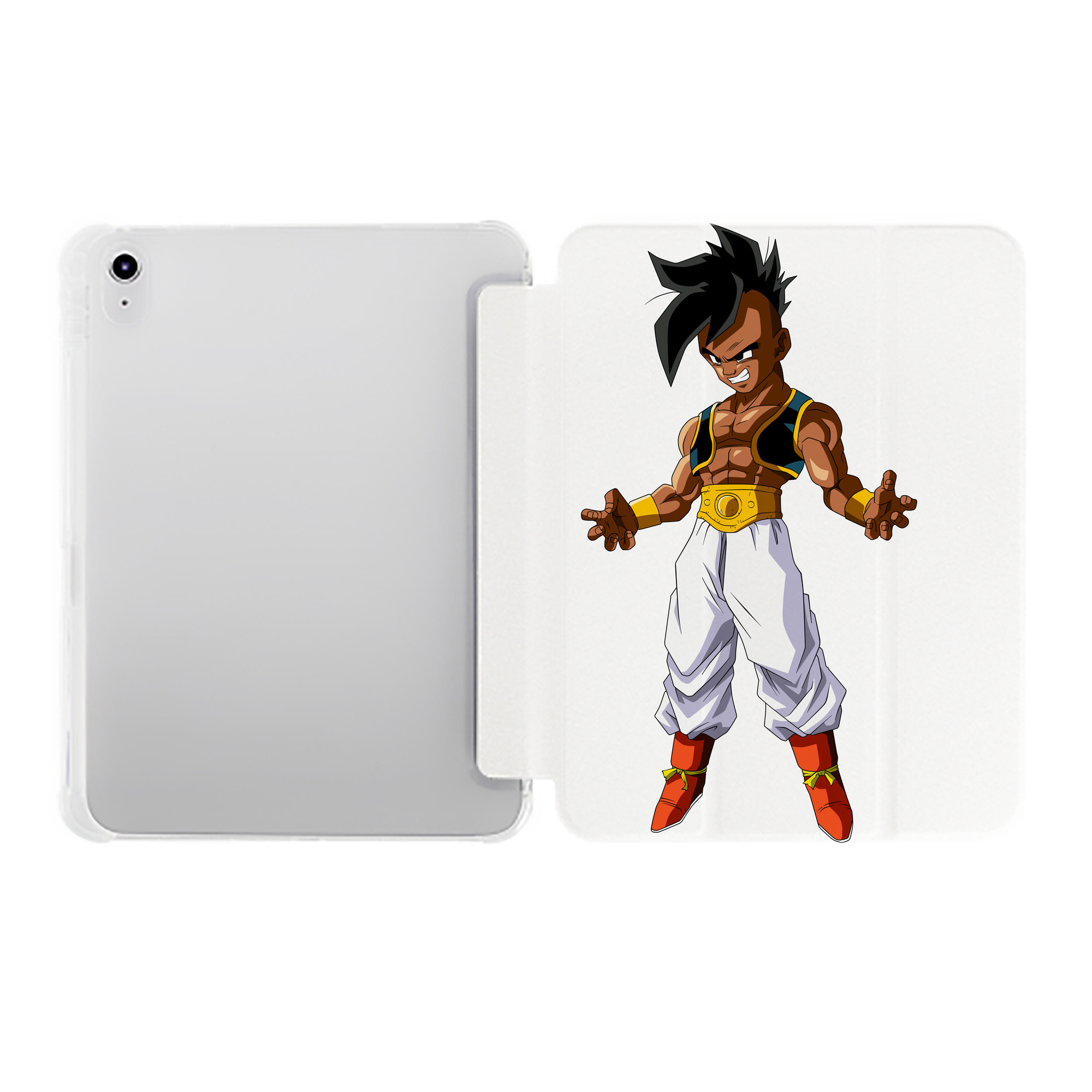 （画像用） ドラゴンボール DRAGON BALL IPad ケース ペン収納付き 三つ折りスタンド PUレザー×シリコン 対応機種9.5/10.5/10.9インチ